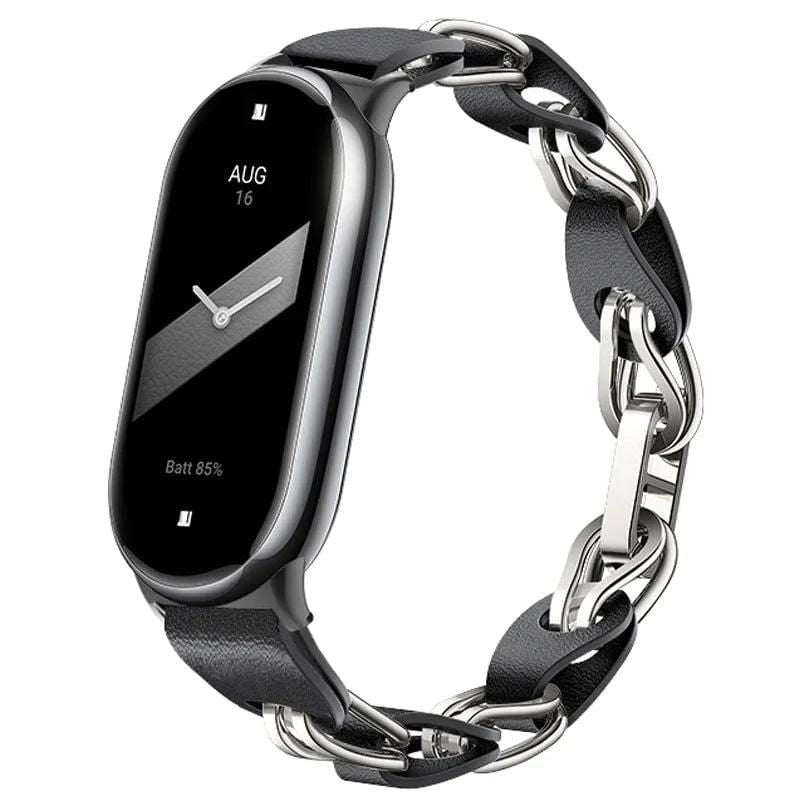 LovelyRLovely black silver / For Miband 8 LovelyRLovely Original Stainless Steel Strap for Xiaomi