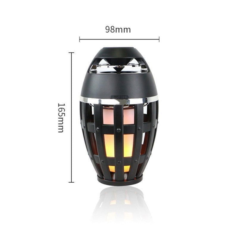 LovelyRLovely Black vertical stripes LovelyRLovely Flight-carrying Flame Bluetooth Speaker Box