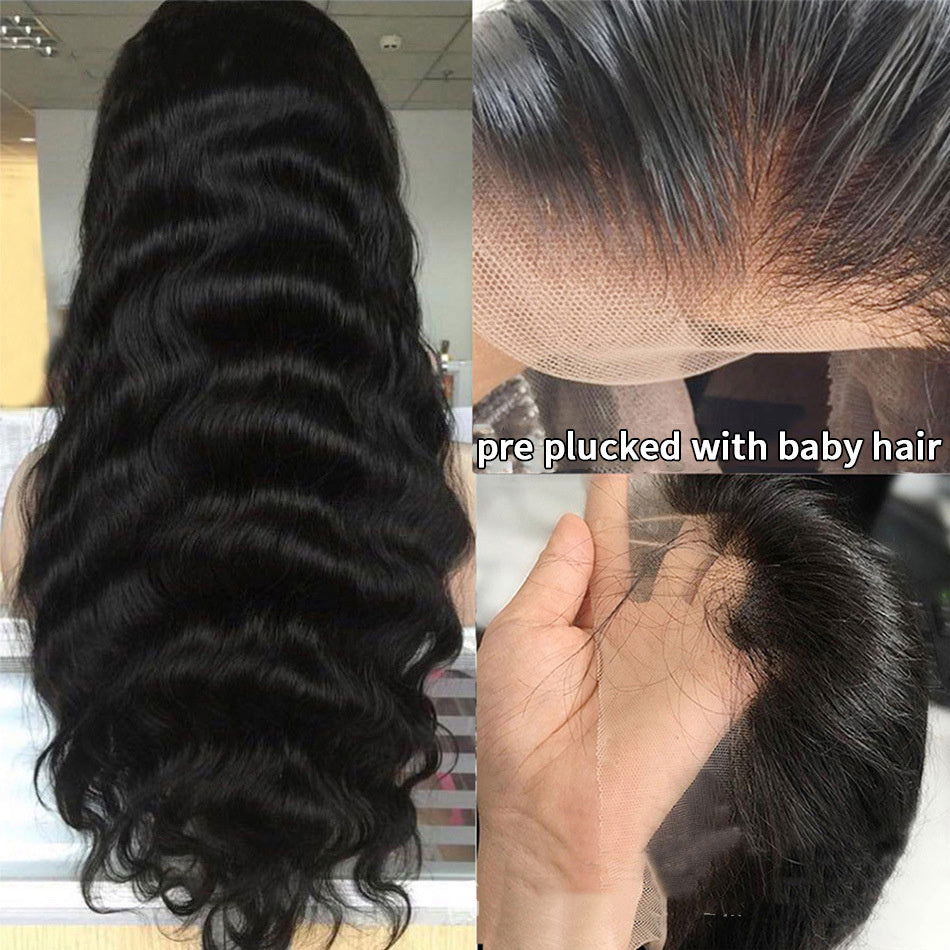 LovelyRLovely Body Wave Human Hair Lace Front Wigs 4x4 headgear / 10inches density150 LovelyRLovely Body Wave Human Hair Lace Front Wig