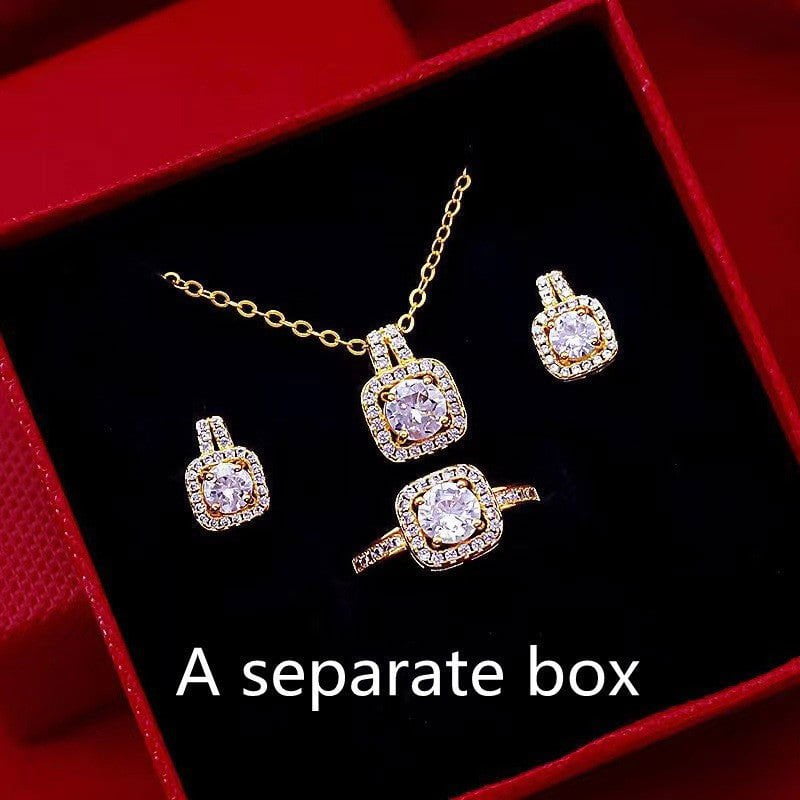 LovelyRLovely Box LovelyRLovely Fashion Zircon Jewelry Set