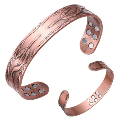 LovelyRLovely bracelet B-C014-1 LovelyRLovely Pure Copper 3500 Gauss Strong Magnetic Therapy  Bracelet