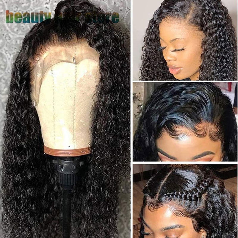 LovelyRLovely Brazilian Kinky Curly Lace Front Human H LovelyRLovely Brazilian Kinky Curly Human Hair Wig