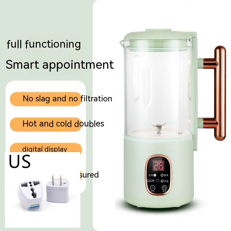 LovelyRLovely Broken Wall Soybean Milk Machine Househo Fresh Green / Standard Style 6 Blade Knife / US 220V LovelyRLovely Household Small Mini Multifunctional Milk Machine