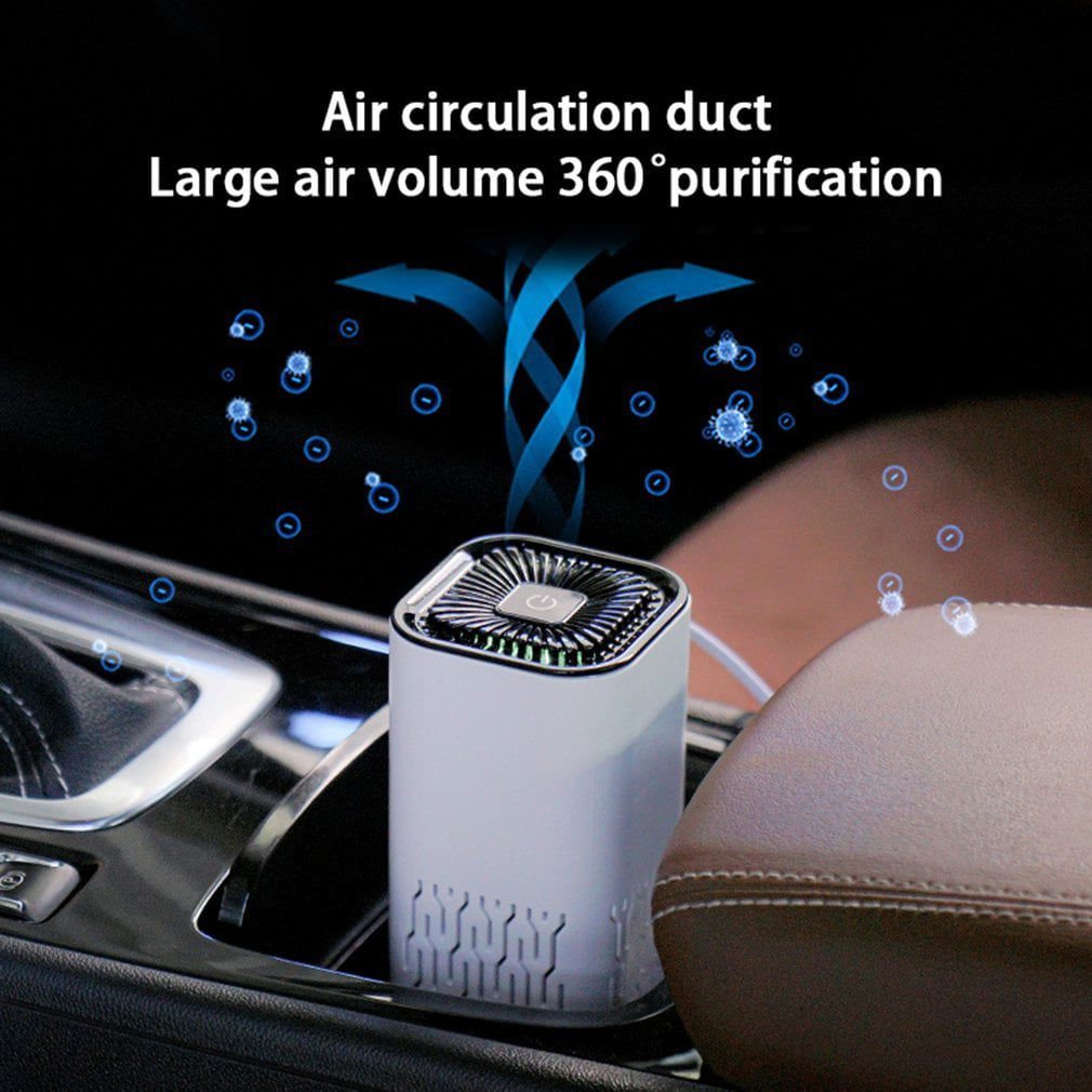 LovelyRLovely Car Air Purifier LovelyRLovely Portable Negative Ion Generator Car Air Purifier