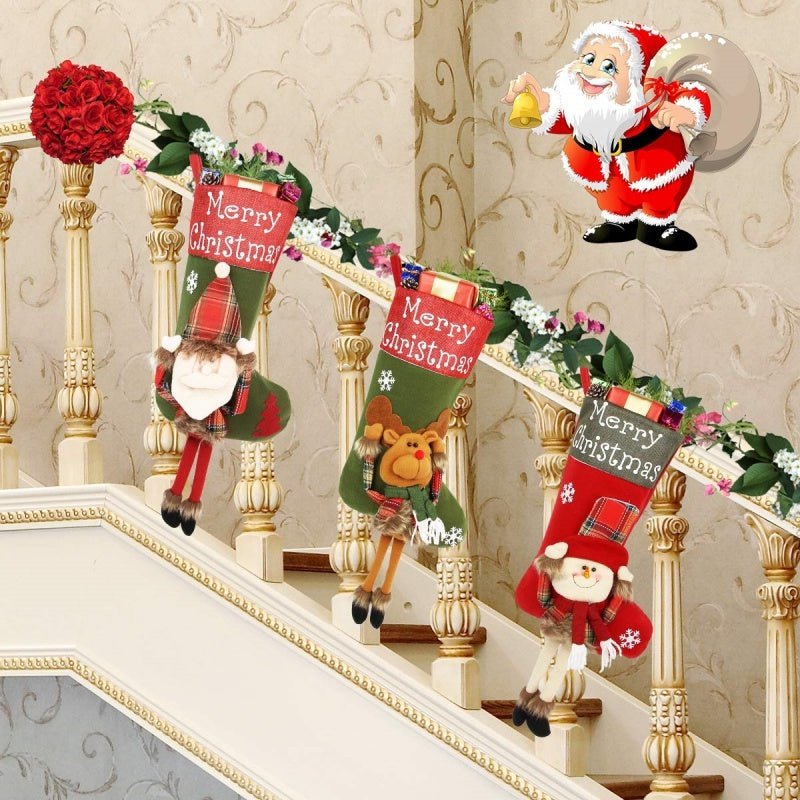 LovelyRLovely Christmas 3D Big Stockings Christmas 3D Big Stockings