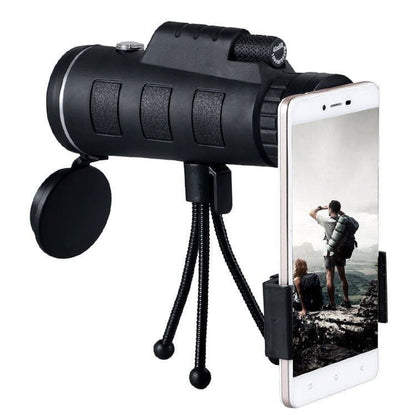 LovelyRLovely Compatible with Apple, Monocular Telesco LovelyRLovely Monocular Telescope with Compass