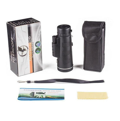 LovelyRLovely Compatible with Apple, Monocular Telesco LovelyRLovely Monocular Telescope with Compass