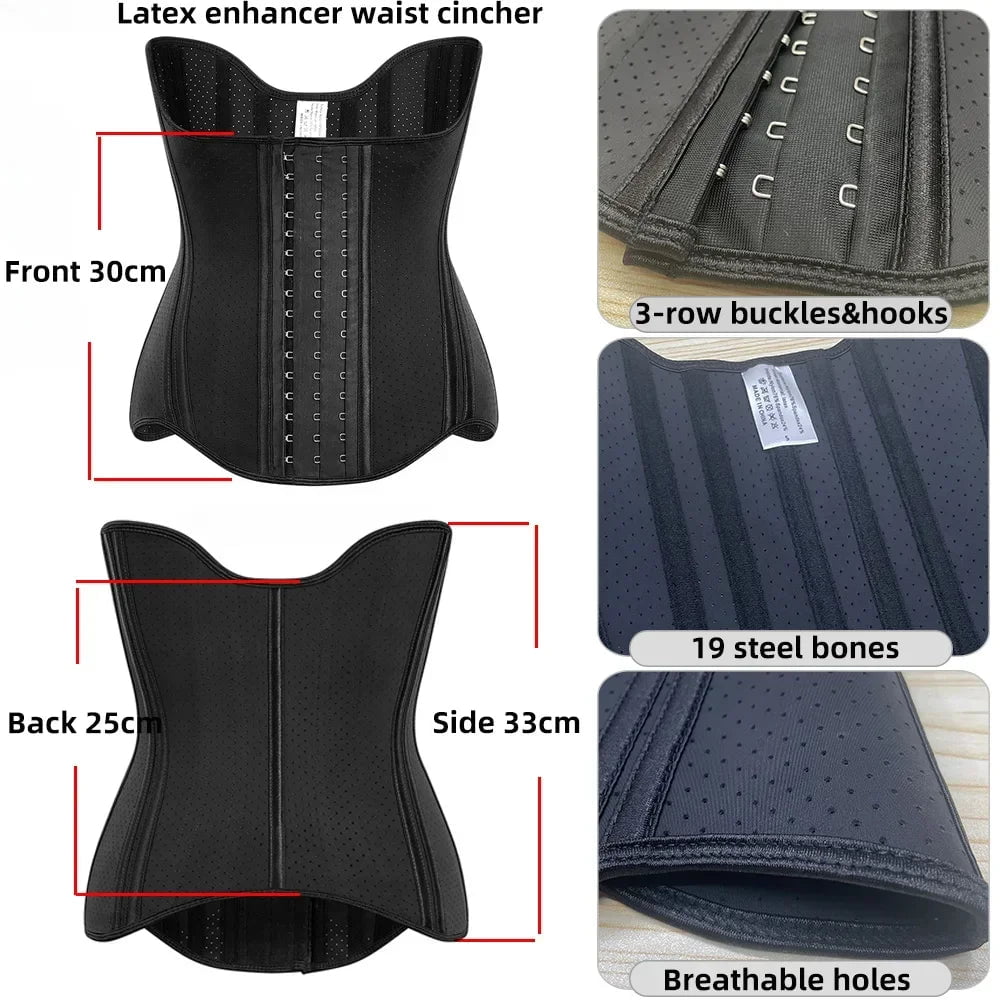 LovelyRLovely corset LovelyRLovely 25 Steel Bones 100% Latex Waist Trainer