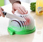 LovelyRLovely Creative Salad Cutter Fruit and Vegetabl Green LovelyRLovely Creative Salad  Fruit and Vegetable Cutter