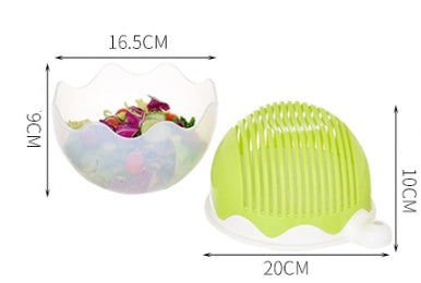 LovelyRLovely Creative Salad Cutter Fruit and Vegetabl Yellow big LovelyRLovely Creative Salad  Fruit and Vegetable Cutter