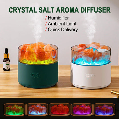 LovelyRLovely Crystal Salt Aroma Cool-Mist Impeller Ai LovelyRLovely Crystal Salt Aroma Cool-Mist Impeller Air Diffuser