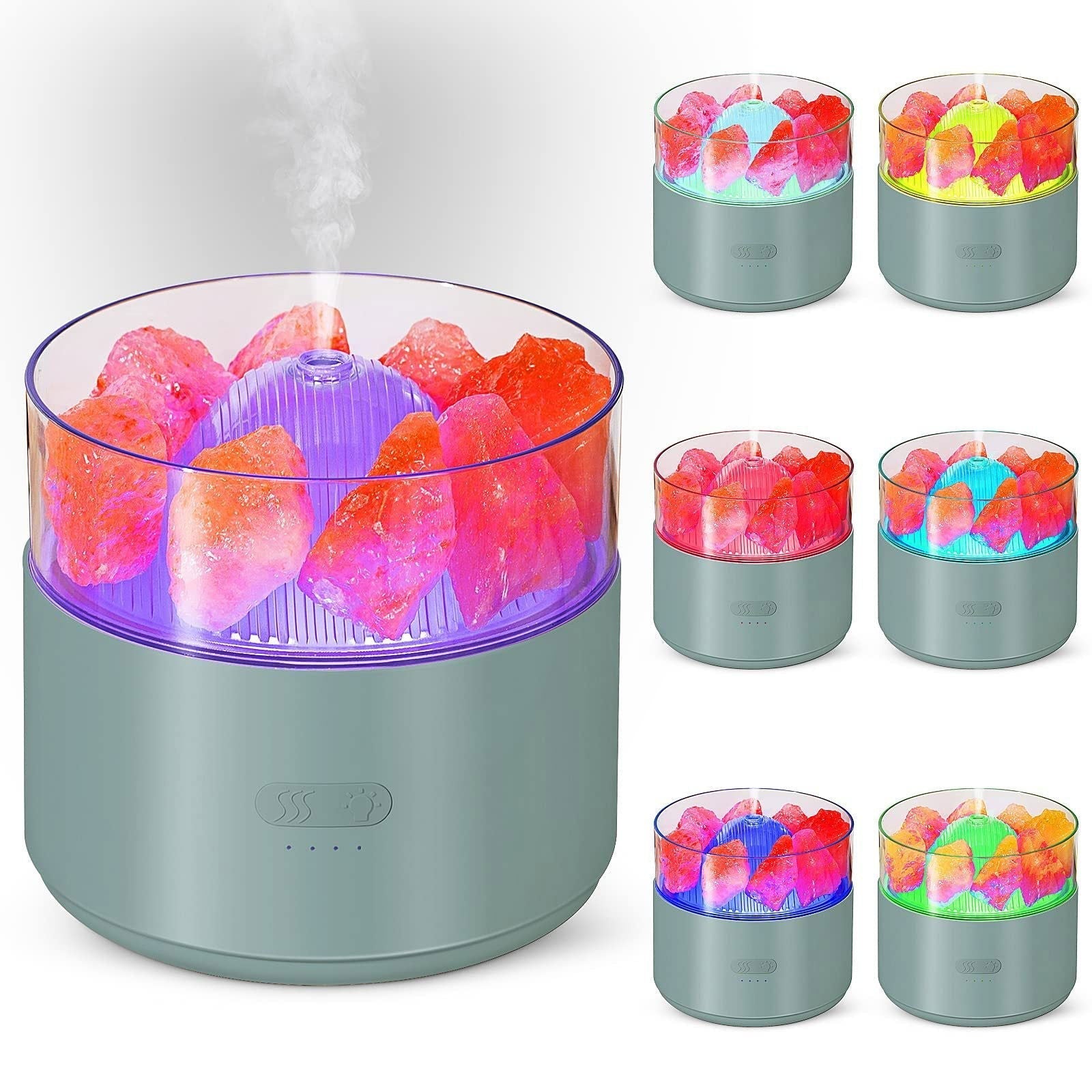 LovelyRLovely Crystal Salt Aroma Cool-Mist Impeller Ai LovelyRLovely Crystal Salt Aroma Cool-Mist Impeller Air Diffuser