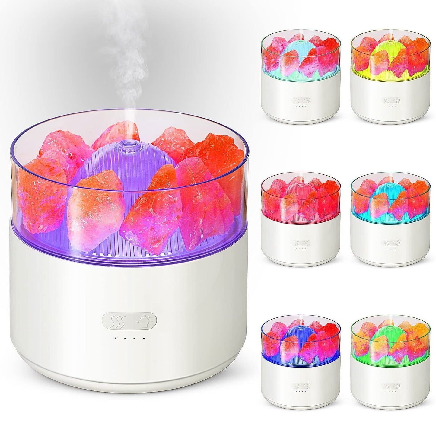 LovelyRLovely Crystal Salt Aroma Cool-Mist Impeller Ai LovelyRLovely Crystal Salt Aroma Cool-Mist Impeller Air Diffuser