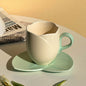 LovelyRLovely Cups High Beige / 300ml LovelyRLovely Creative Ceramic Coffee Set