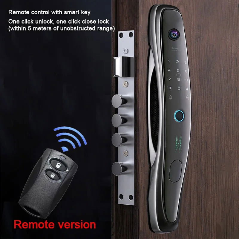 LovelyRLovely Door handle LovelyRLovely Biometric WIFI Camera Electronic Smart Door Lock