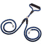 LovelyRLovely Double-Ended Traction Rope For Walking T Blue LovelyRLovely  Dog Walking Double-Ended Traction Rope