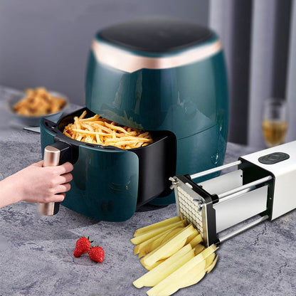 LovelyRLovely Electric French Fry Cutter With Blades LovelyRLovely Electric French Fry Cutter With Stainless Steel Blades