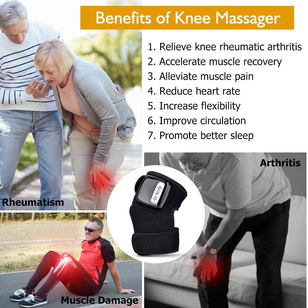 LovelyRLovely Electric Infrared Heating Knee Massager LovelyRLvely Electric Infrared Heating Knee Massager