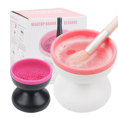 LovelyRLovely Electric Makeup Brush Cleaner Machine Po Purple LovelyRLovely Melanther Electric Makeup Brush Cleaner