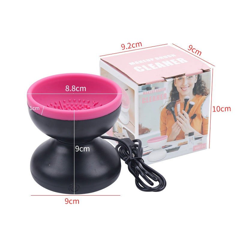 LovelyRLovely Electric Makeup Brush Cleaner Machine Po Purple LovelyRLovely Melanther Electric Makeup Brush Cleaner