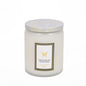 LovelyRLovely Embossed Glass Fragrance Handmade Gift 200g / Paradise Gardenia LovelyRLovely Handmade Aromatherapy Soy Candles