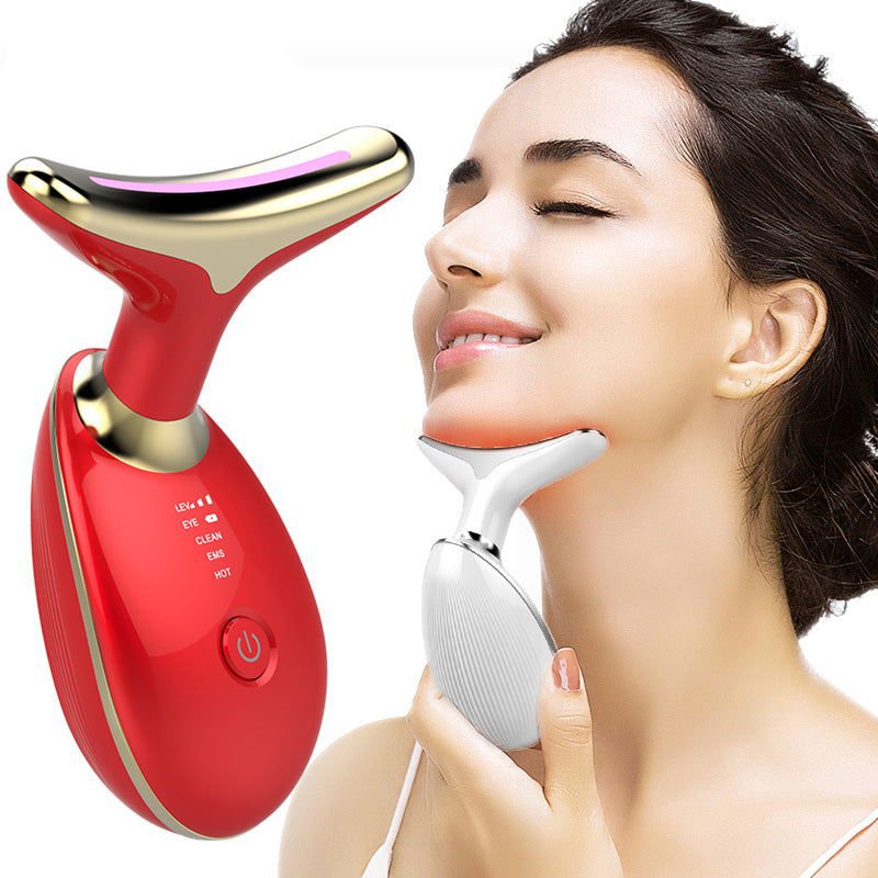 LovelyRLovely EMS Thermal Neck Lifting And Tighten Mas LovelyRLovely EMS Thermal Neck Lifting And Tighten Massager