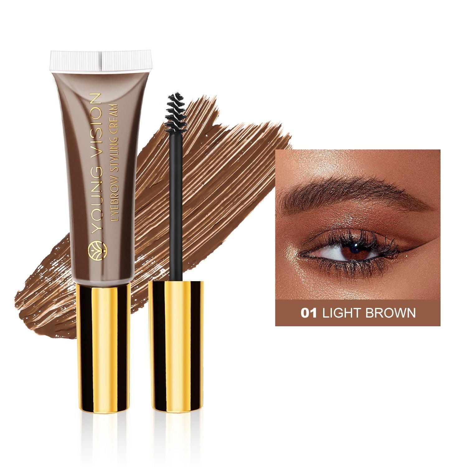 LovelyRLovely Eyebrow Cream 12ml / 01 light brown LovelyRLovely Eyebrow Setting Gel