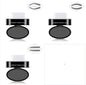 LovelyRLovely Eyebrow Powder Stamp Tint Stencil Kit Grey / 3style Set LovelyRLovely Eyebrow Powder Stamp Tint Stencil Kit