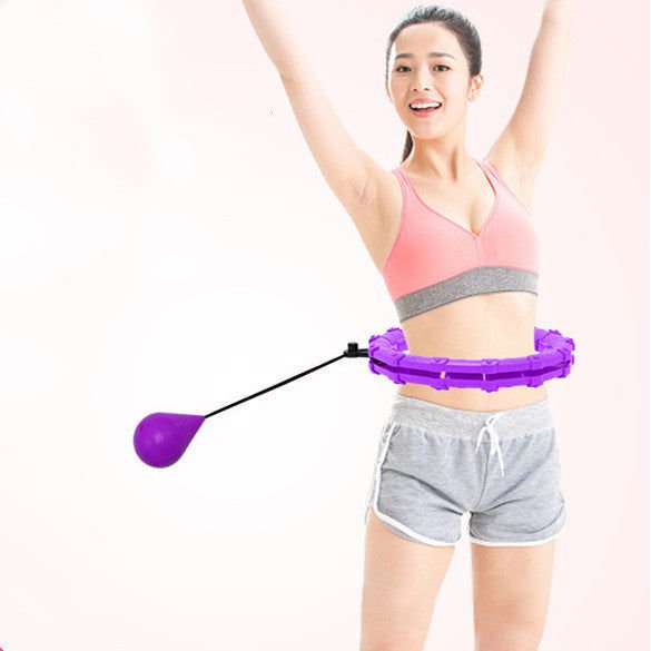 LovelyRLovely Fitness Ring Adjustable Sport Hoops Purple / 24 knots LovelyRLovely Fitness Ring Adjustable Sport Hoops