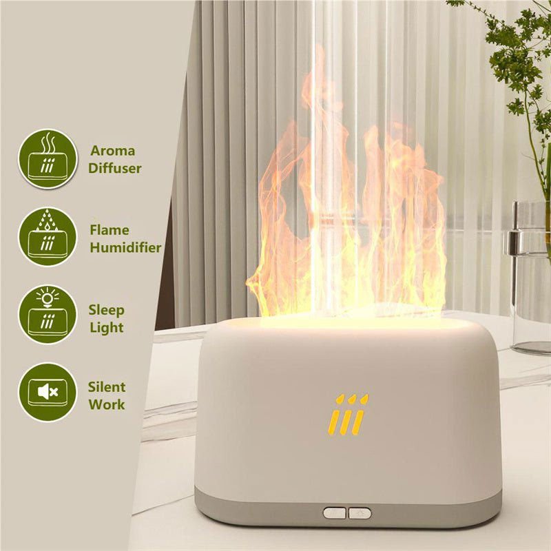 LovelyRLovely Flame Aroma Diffuser Air Humidifier LovelyRLovely Flame Aroma Diffuser