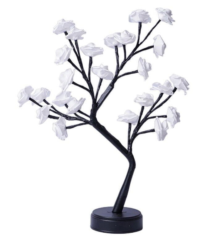 LovelyRLovely Flower Tree Rose Lamps LovelyRLovely USB Operated Table Rose Tree Lamp