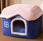 LovelyRLovely Foldable Dog House Pet Cat Bed Blue Rabbit / Large LovelyRLovely Foldable Pet House