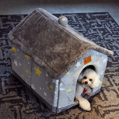 LovelyRLovely Foldable Dog House Pet Cat Bed LovelyRLovely Foldable Pet House