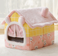 LovelyRLovely Foldable Dog House Pet Cat Bed Rabbit door curtain / Large LovelyRLovely Foldable Pet House