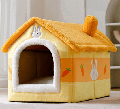 LovelyRLovely Foldable Dog House Pet Cat Bed Radish rabbit / Large LovelyRLovely Foldable Pet House