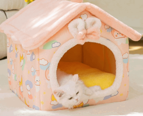 LovelyRLovely Foldable Dog House Pet Cat Bed Space Rabbit / Large LovelyRLovely Foldable Pet House