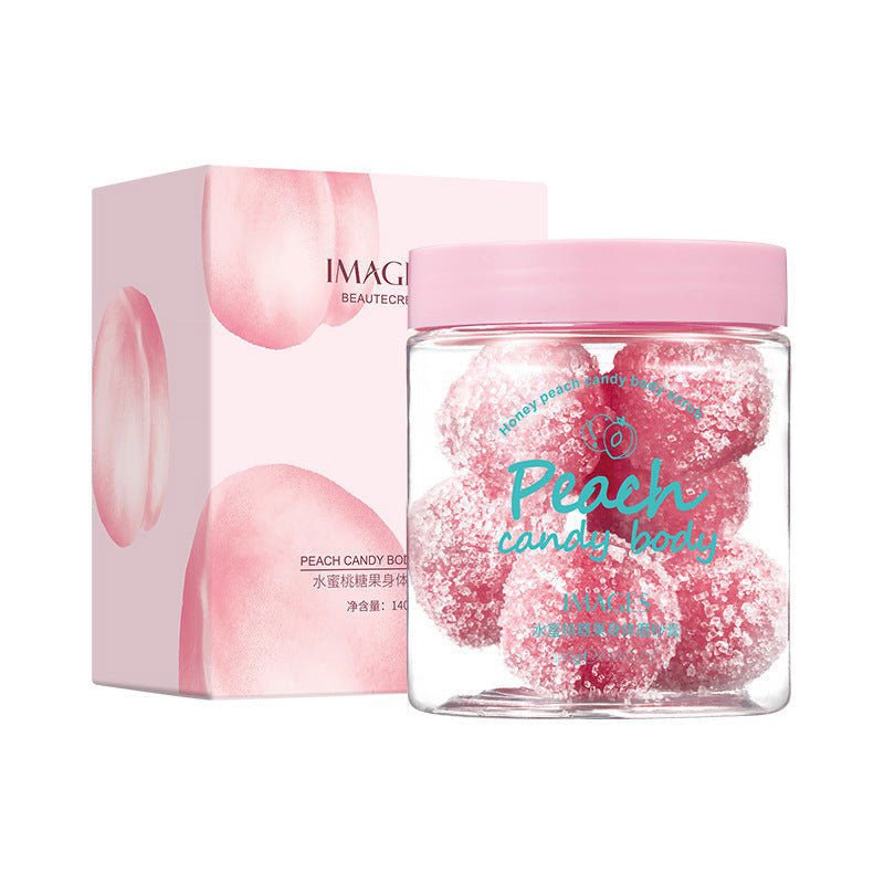 LovelyRLovely Four-in-one Cosmetic Brush Four-color Hi Peach Candy LovelyRLovely Milk Candy Body Scrub Cream