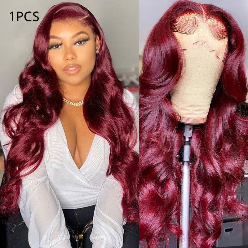 LovelyRLovely Front Lace Head Cover Real Hair Wig Body wave150 / 10inch LovelyRLovely Head Cover Real Hair Lace Front Wig