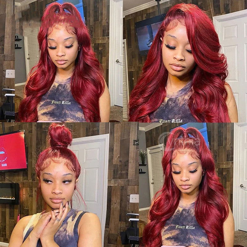 LovelyRLovely Front Lace Head Cover Real Hair Wig LovelyRLovely Head Cover Real Hair Lace Front Wig