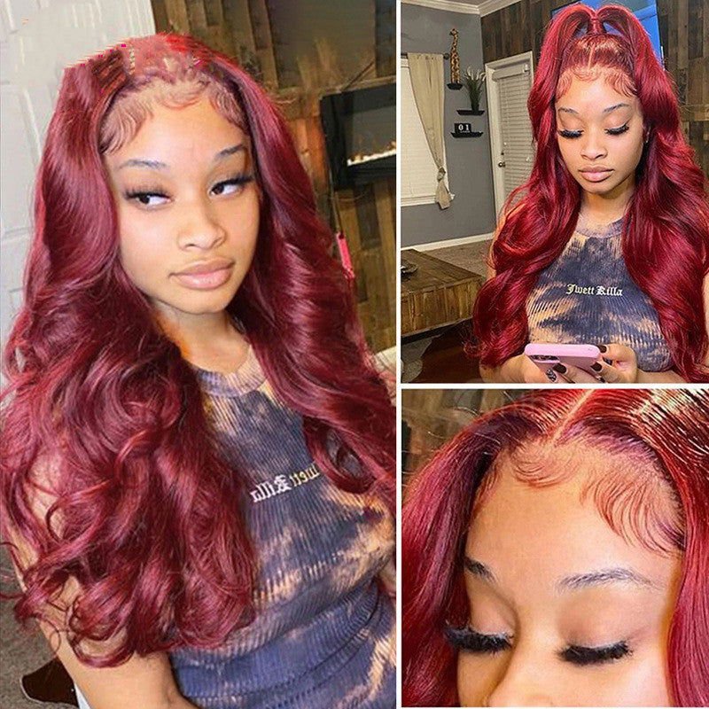 LovelyRLovely Front Lace Head Cover Real Hair Wig LovelyRLovely Head Cover Real Hair Lace Front Wig