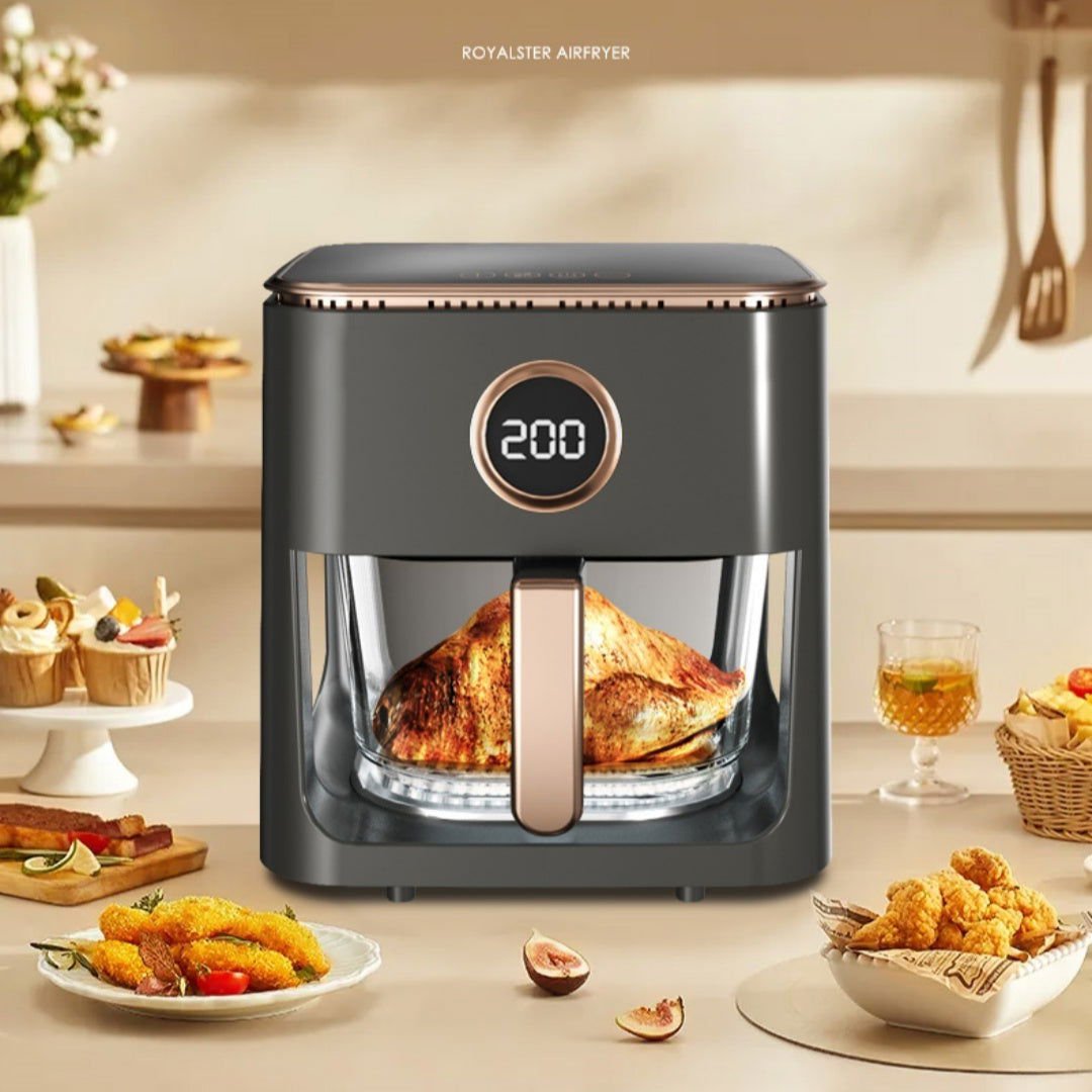 LovelyRLovely Full-automatic Large-capacity Visual Pan LovelyRLovely Full-Automatic Large-Capacity Visual Panoramic Air Fryer