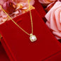 LovelyRLovely Gold Necklace LovelyRLovely Fashion Zircon Jewelry Set