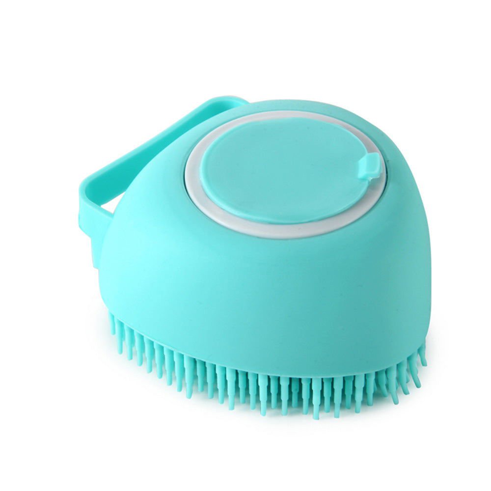 LovelyRLovely Green / Heartshaped LovelyRLovely Dog Bath Brush