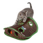 LovelyRLovely Green LovelyRLovely Cute Pet Cat Interactive Hide Seek Game 9 Holes Tunnel