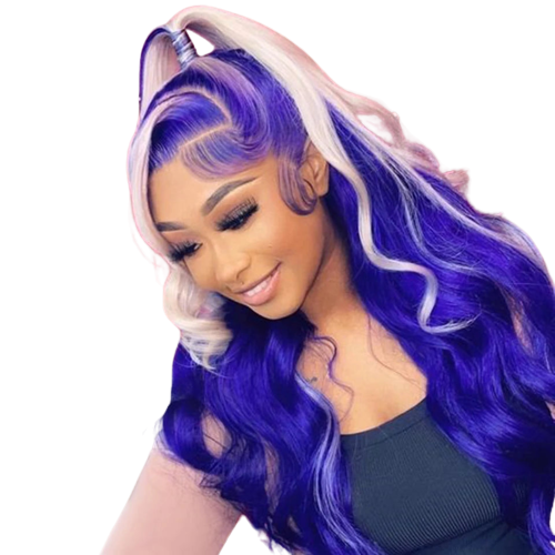 LovelyRLovely hair extension 613 Purple / 28inches / 13x6 180density LovelyRLovely 180 Density Body Wave Wig