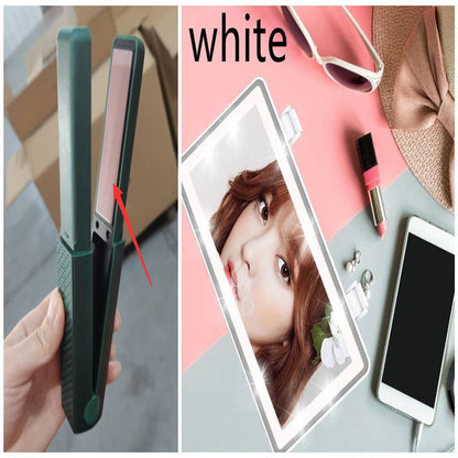 LovelyRLovely Hair Straightener Cordless Usb Hair Stra Green set / USB / 1PC LovelyRLovely  Sassy USB Cordless Hair Straightener