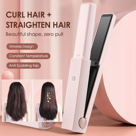 LovelyRLovely Hair Straightener Cordless Usb Hair Stra LovelyRLovely  Sassy USB Cordless Hair Straightener