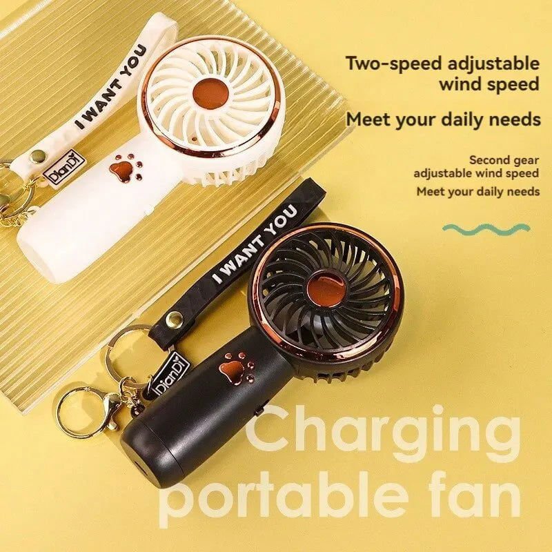 LovelyRLovely hand fan LovelyRLovely New Mini Cartoon Portable USB Handheld Fan