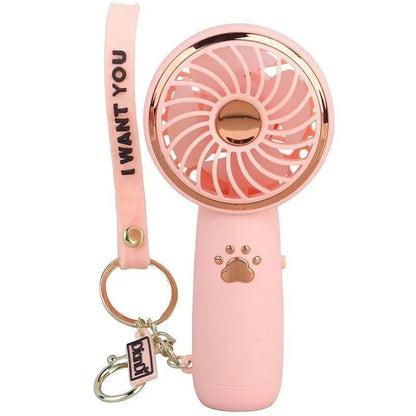 LovelyRLovely hand fan LovelyRLovely New Mini Cartoon Portable USB Handheld Fan