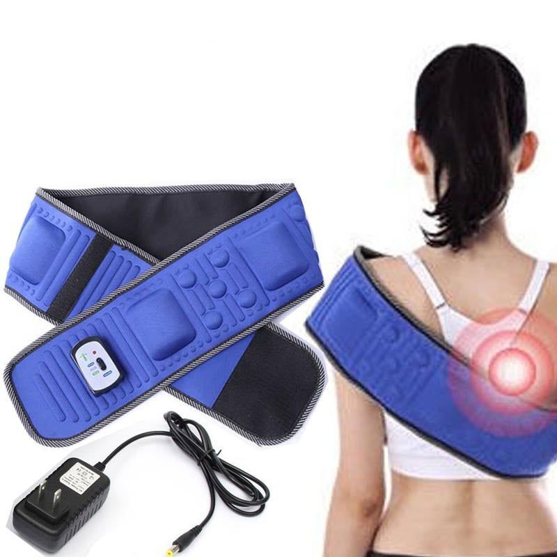 LovelyRLovely Health Care Vibration Body Massager LovelyRLovely Health Care Vibration Body Massager Belt With 5 Motors Weight Loss Heating Function